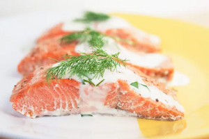Bonnie Plants Dill fish garnish