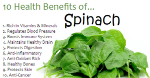 Bonnie Plants Spinach health benefits