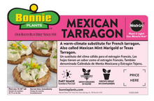Load image into Gallery viewer, Bonnie Plants Tarragon instructions