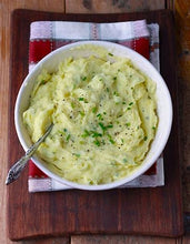 Load image into Gallery viewer, Bonnie Plants Garlic Chives mashed potatoes