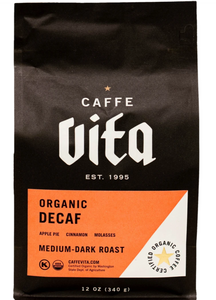 Caffe Vita Organic Decaf Coffee - 12 oz