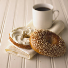 Load image into Gallery viewer, Barrie House French Vanilla Coffee Bagel