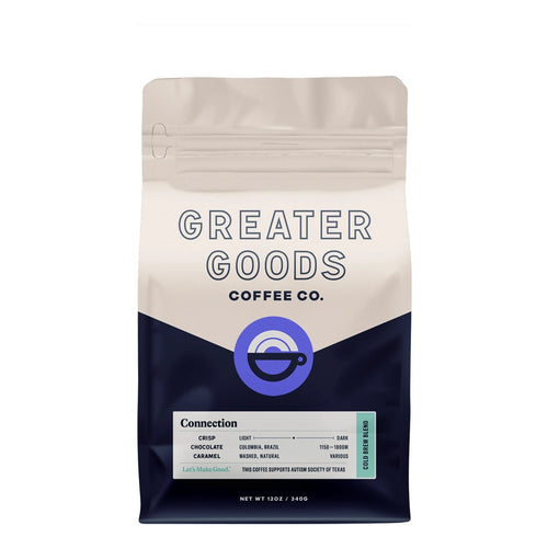 Greater Goods Connection Cold Brew Blend Coffee