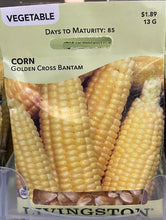 Load image into Gallery viewer, Corn Golden Cross Bantam