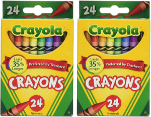 Crayola Classic Color Crayons, 1 to 4 Boxes