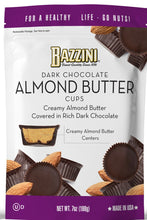 Load image into Gallery viewer, Bazzini Dark Chocolate Almond Butter Cups - 7 oz