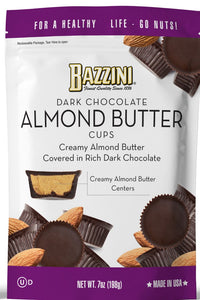 Bazzini Dark Chocolate Almond Butter Cups - 7 oz