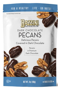 Bazzini Dark Chocolate Pecans - 7 oz