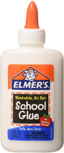 Elmers Washable School Glue 4oz