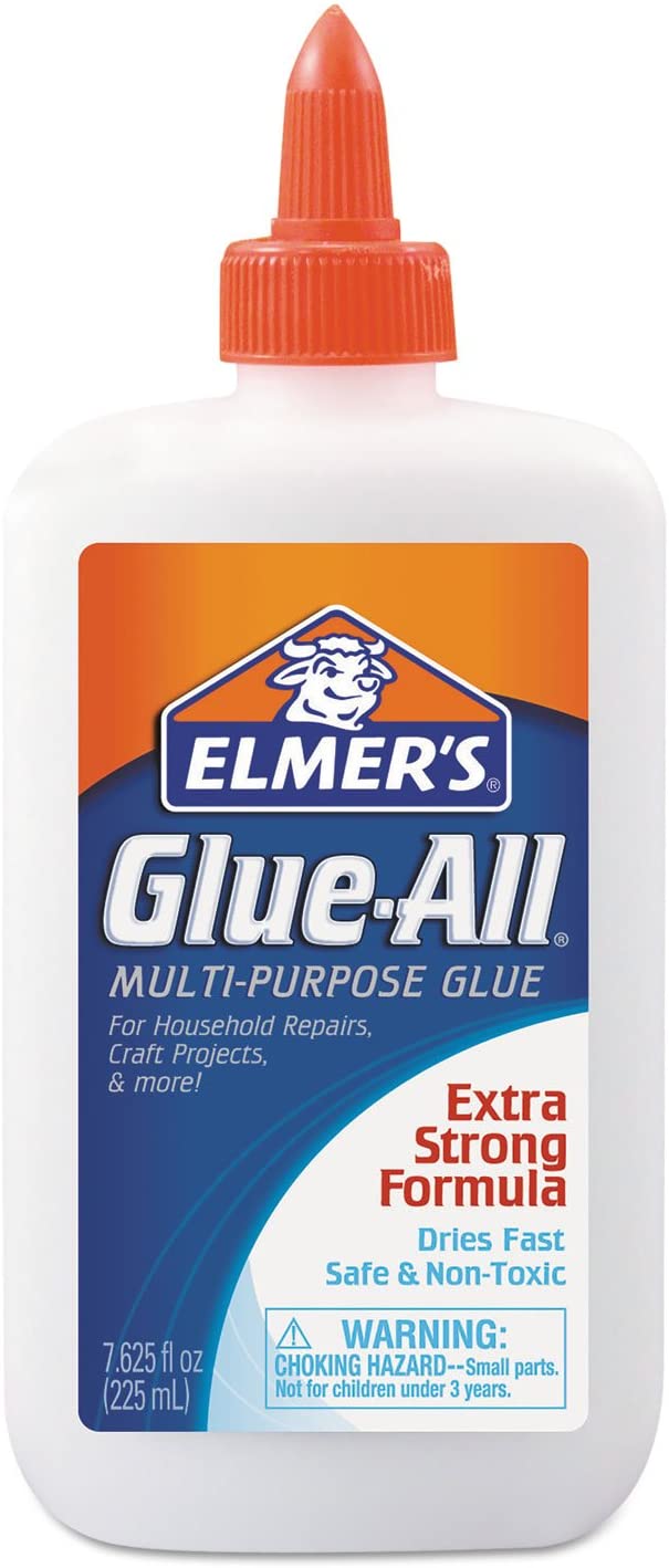 (Lot of 3) All Purpose White Glue 8 Oz Kids Craft Glue Bottles Nontoxic  Washable