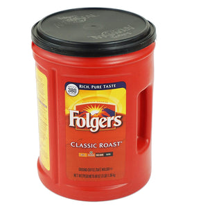 Folgers Classic Roast Ground Coffee 3 lb - 48oz
