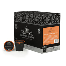 Load image into Gallery viewer, Harney &amp; Sons Hot Cinnamon Spice Tea K-Cups 24 Count