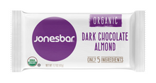 Load image into Gallery viewer, Jonesbar Dark Chocolate Almond bar - 1.7 oz