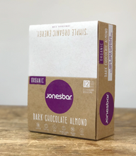 Load image into Gallery viewer, Jonesbar Dark Chocolate Almond bar box of 12