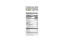 Load image into Gallery viewer, Jones Bar Organic Chocolate Peanut Butter Bar nutrition