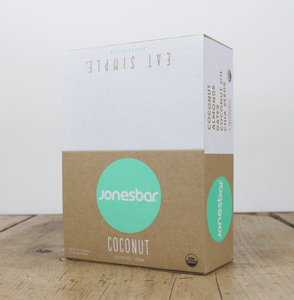 Jones Bar Organic Coconut Almond Bar 12 count box