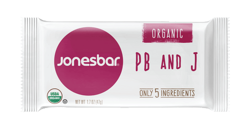Jones Bar Organic PB & J Bar Peanut Butter and Jelly 1.7 oz