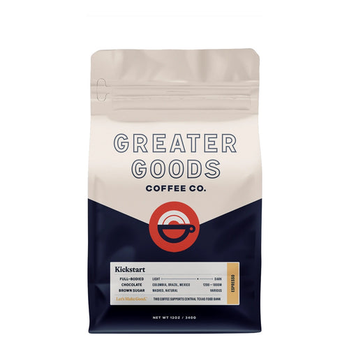 Greater Goods Kickstart Espresso Blend Coffee