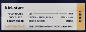 Greater Goods - Kickstart - Espresso Blend Coffee