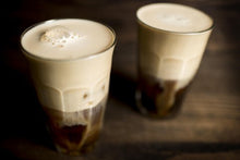 Load image into Gallery viewer, La Colombe Cold Brew Coffee over ice with frothed milk