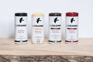 La Colombe Draft Lattes line up