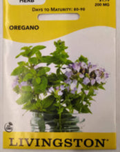 Load image into Gallery viewer, Livingston Seeds - Oregano 