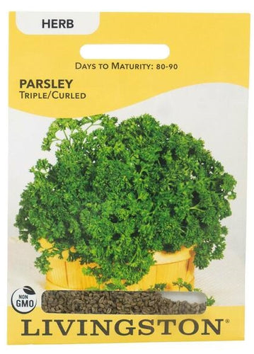 Livingston Herb Seeds - Parsley Triple Curled