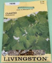 Livingston Cilantro Coriander seeds