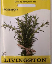Load image into Gallery viewer, Livingston Herb Seeds - Rosemary 