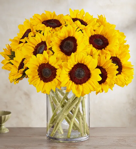 Livingston Sunflower - Lemon Leopold bouquet