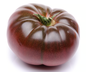 Tomato Heirloom Cherokee Purple fruit