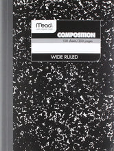 Load image into Gallery viewer, Mead Composition Notebook 100 page