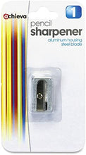 Load image into Gallery viewer, OfficeMate Aluminum Pencil Sharpener, Manual