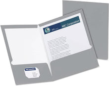 Load image into Gallery viewer, Oxford Laminated Portfolio, 2-Pocket, 9 x 12, 1 or 25 Count