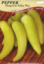 Load image into Gallery viewer, Pepper Hungarian Yellow Wax