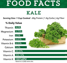 Load image into Gallery viewer, Bonnie Plants Curly Kale nutritional facts
