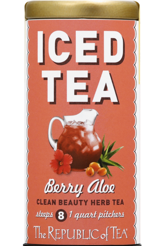Republic of Tea Berry Aloe Herbal Iced Tea - 8 CT