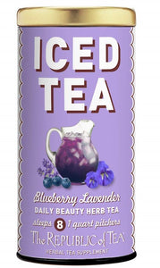 Republic of Tea Blueberry Lavender Iced Tea - 8 CT