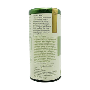 Republic of Tea Organic 100% Double Green® Matcha Tea - extreme green