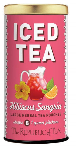 Republic of Tea Hibiscus Sangria Iced Herbal Tea - 8 CT