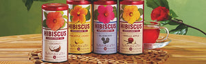 Republic of Tea Natural Hibiscus Herbal Tea lineup