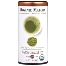 Load image into Gallery viewer, Republic of Tea Organic Matcha Full-Leaf Loose Tea