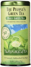 Load image into Gallery viewer, Republic of Tea The People&#39;s Green Tea, 50 CT