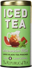 Load image into Gallery viewer, Republic of Tea Watermelon Mint Black Iced Tea - 8 Ct Pouches