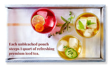 Load image into Gallery viewer, Republic of Tea Watermelon Mint Black Iced Tea - unbleached pouch