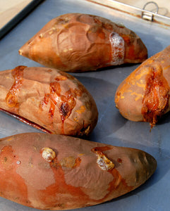 Bonnie Plants Beauregard Sweet Potato baked