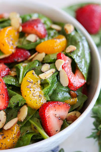 Bonnie Plants Spinach orange strawberry salad
