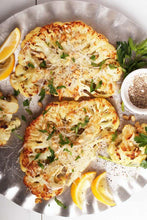 Load image into Gallery viewer, Bonnie Plants White Hybrid Cauliflower slice roasted