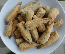 Load image into Gallery viewer, Bonnie Plants Clemson Spineless Okra fried