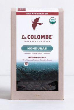 La Colombe Honduras Luna Azul  Organic Decaf coffee 12 oz bag